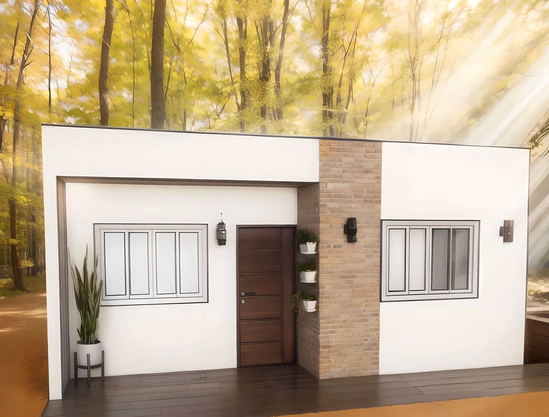 Casa Maracaná — render exterior